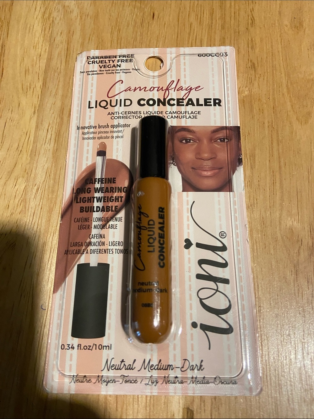 ICON Camouflage Liquid Concealer - Neutral Medium-Dark (Warm Brown)